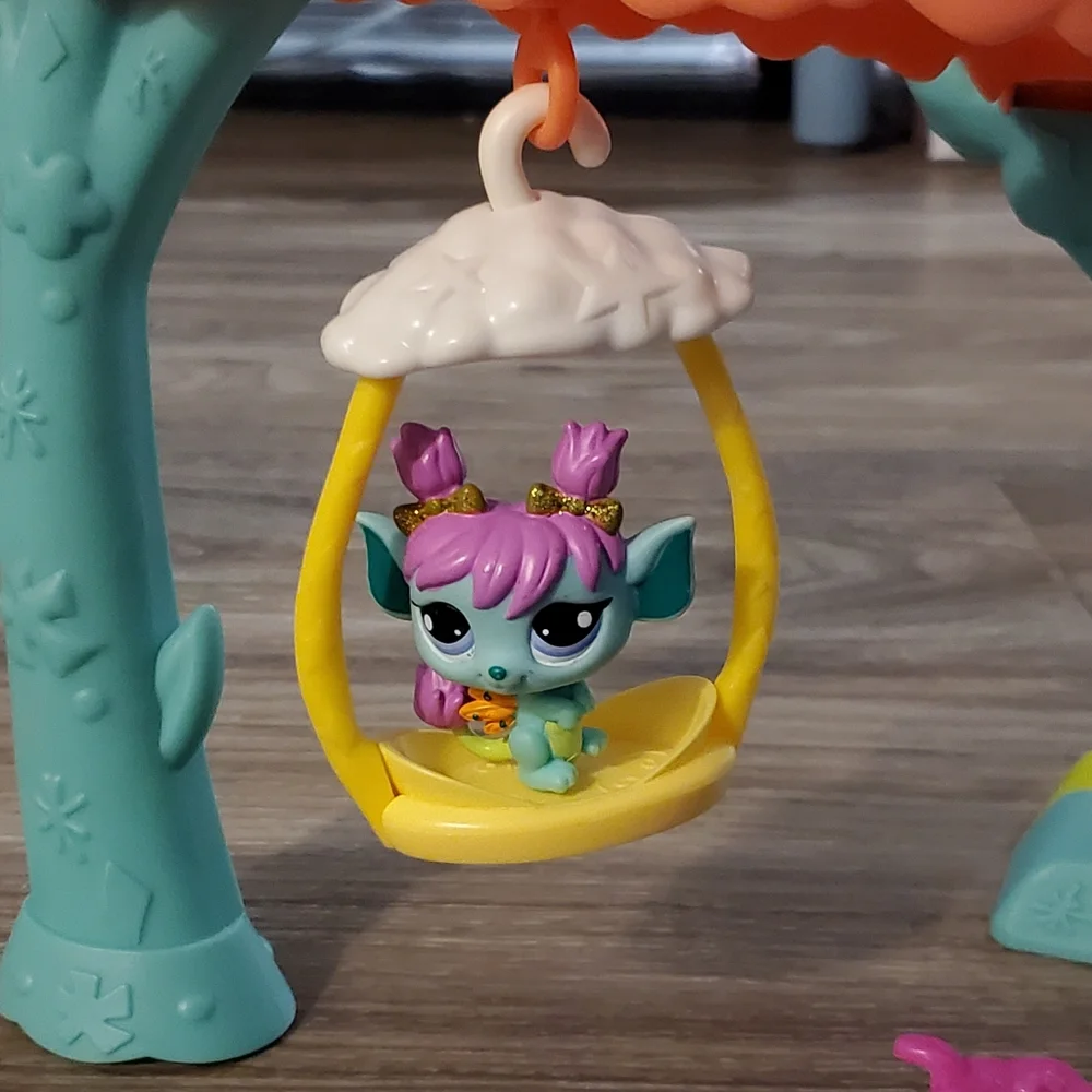 Littlest Pet Shop Fairies Fairy Fun Rollercoaster‎ Playset lot bundle